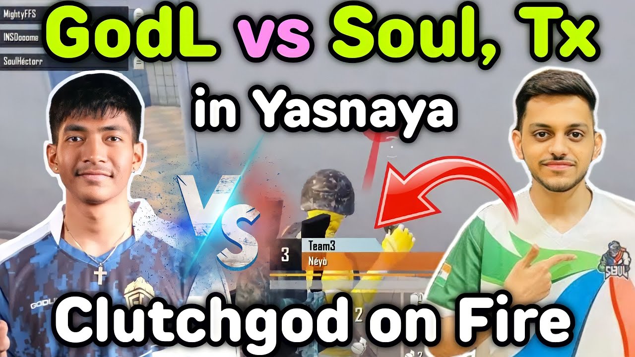 Godlike vs Soul and Tx fight in Yasnaya 🔥 Clutchgod on fire in ...