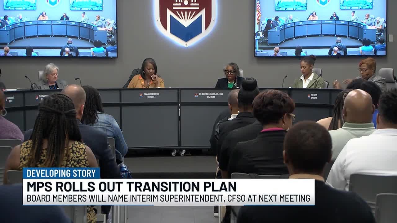 Montgomery school board rolls out transition plan - YouTube