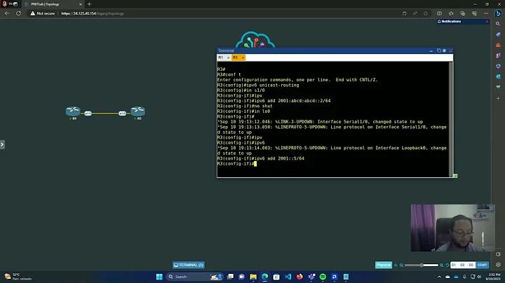 Lab 2 Configure, Verify, and Troubleshoot IPv6 Addresses