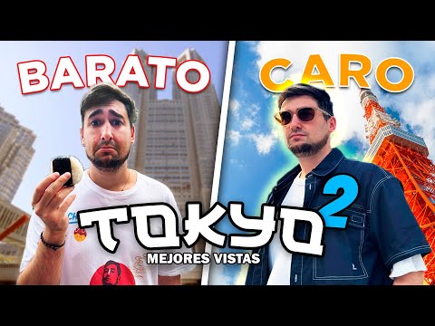 EXPENSIVE JAPAN VS CHEAP JAPAN 🇯🇵 From Shibuya Sky to sleep for €30