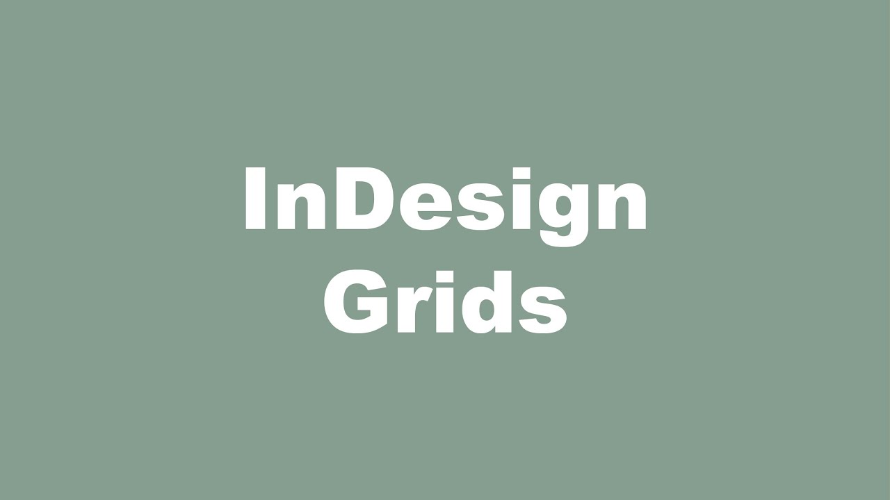 in design grids in design grids
