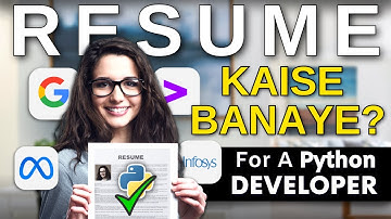 How to Make a RESUME for Python Developers that Gets SHORTLISTED for All Interviews 🔥