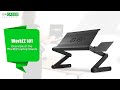 Workez 101 how to adjust the workez ergonomic laptop tablet  reading stands