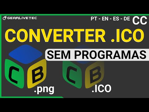 Vídeo: Como abro um arquivo.ICO?