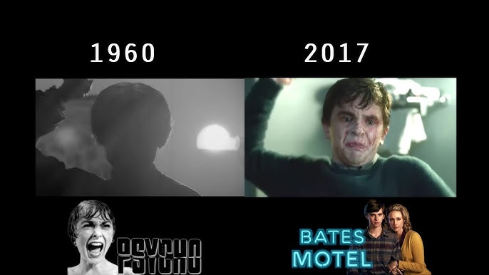 Bates Motel (2017) VS Psycho (1960) Side by Side Shower Scene - YouTube