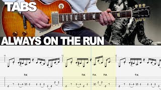 Lenny Kravitz - Always On The Run | Guitar cover WITH TABS |