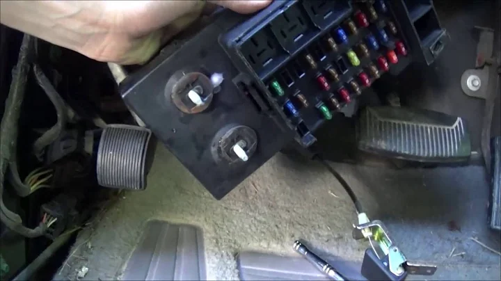 1997 F-150 4x4 GEM Module Removal Tips & Time Lapse