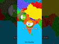 What If India And Pakistan Become Friends? | #countryballs #mapping #nutshell #india #pakistan