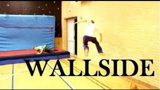 My first Wallside or inward Sideflip.