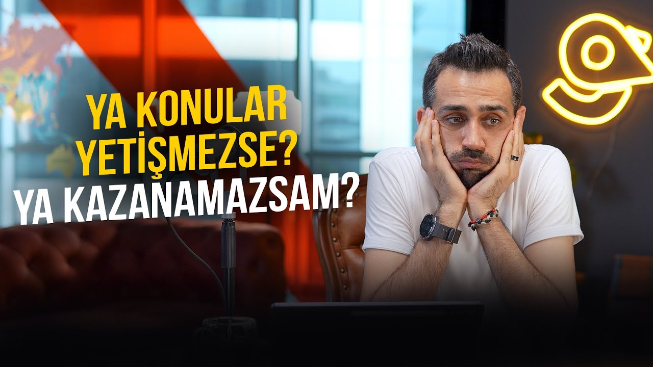 Ya Konular Yetişmezse? 😕 Ya Kazanamazsam?
