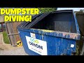 Dumpster Diving "Flat Screen TV Wrassling"