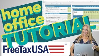 Home Office Tax Write-off -- How to Take the Deduction on Your Taxes FREETAXUSA & Spreadsheet