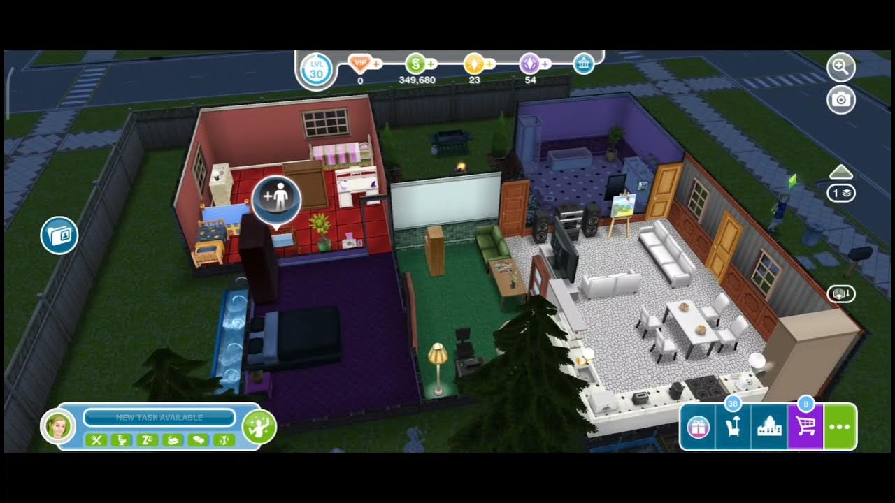Sims Freeplay How to build Slip and Slide and Task of Preteen use