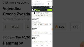 How to use betpawa booking code screenshot 2