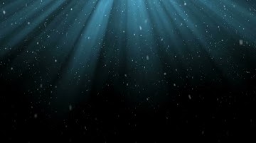 Blue Light Rays and Snow   HD Motion Graphics Background Loop  1080 X 1920