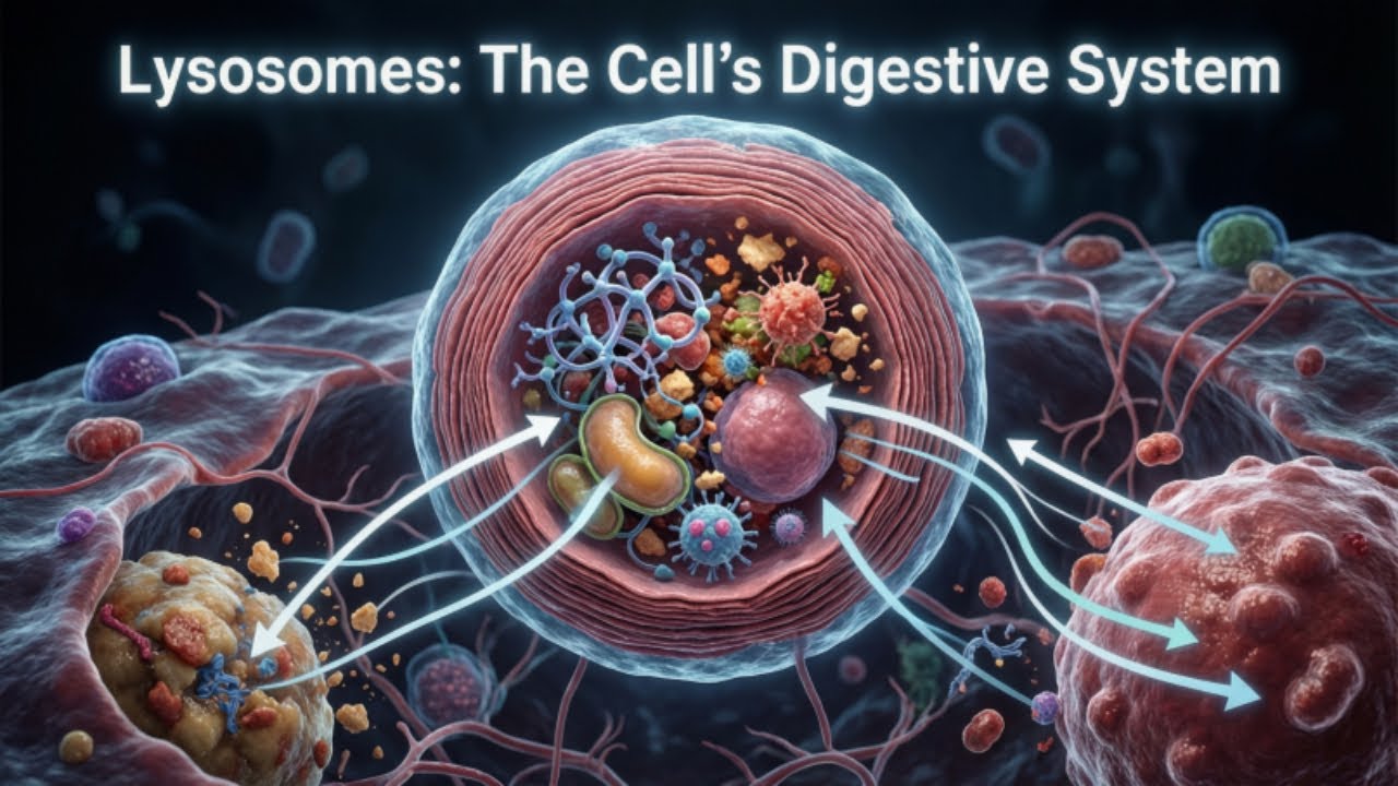 Lysosomes Explained: The Cell’s Recycling and Digestive Centers | Cell Biology