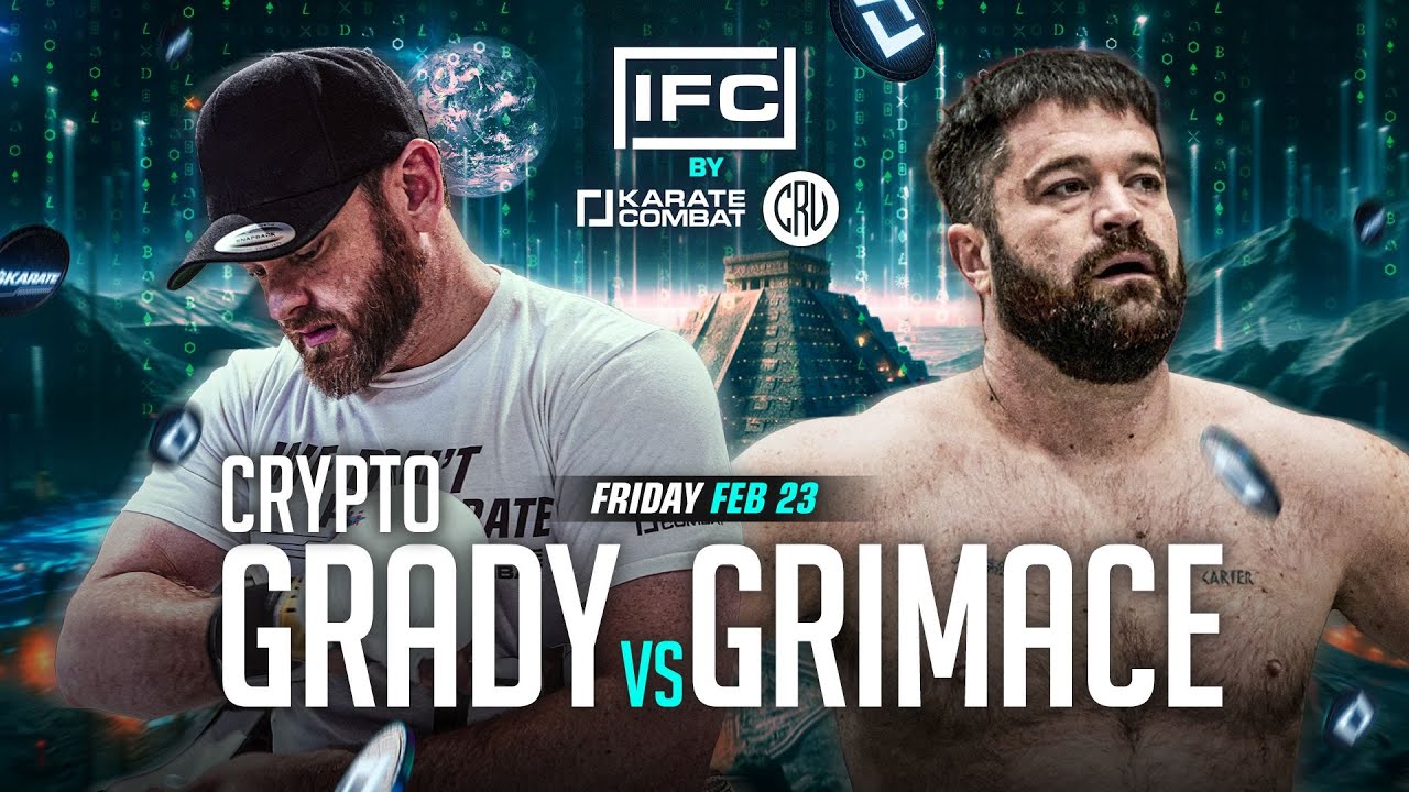 KARATE COMBAT | Crypto Grady vs Grimace | IFC *Full Fight* |