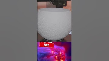 3D printed Moon Lamp #3d #3dprinted #moonlight #universe #engineering #timelapse #3dprint #lamp