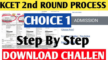 CHOICE 1 LIVE DEMO 🚨| KCET 2025 2nd Round | Choice 1 step by step Explained Clearly | #Kcet2025 #Kea