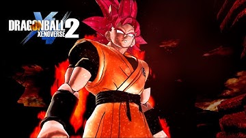 *NEW* Goku Berserk Super Saiyan God in Dragon Ball Xenoverse 2 Mods
