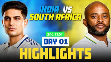 India vs South Africa 2nd Test Day 1 Match Highlights | IND vs SA 2nd Test Day 1 Highlights
