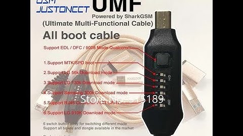 Boot cable used flashing,MTK,SPD,QUALCOMME,LG,SAMSUNG,