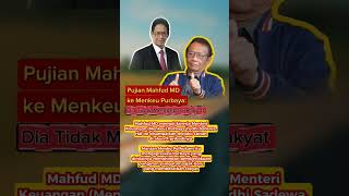 Mahfud MD puji Menkeu Purbaya #shortvideo #beritaterkini #politics #news