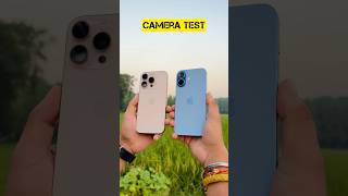 iPhone 16 pro vs iPhone 17 camera test 🔥