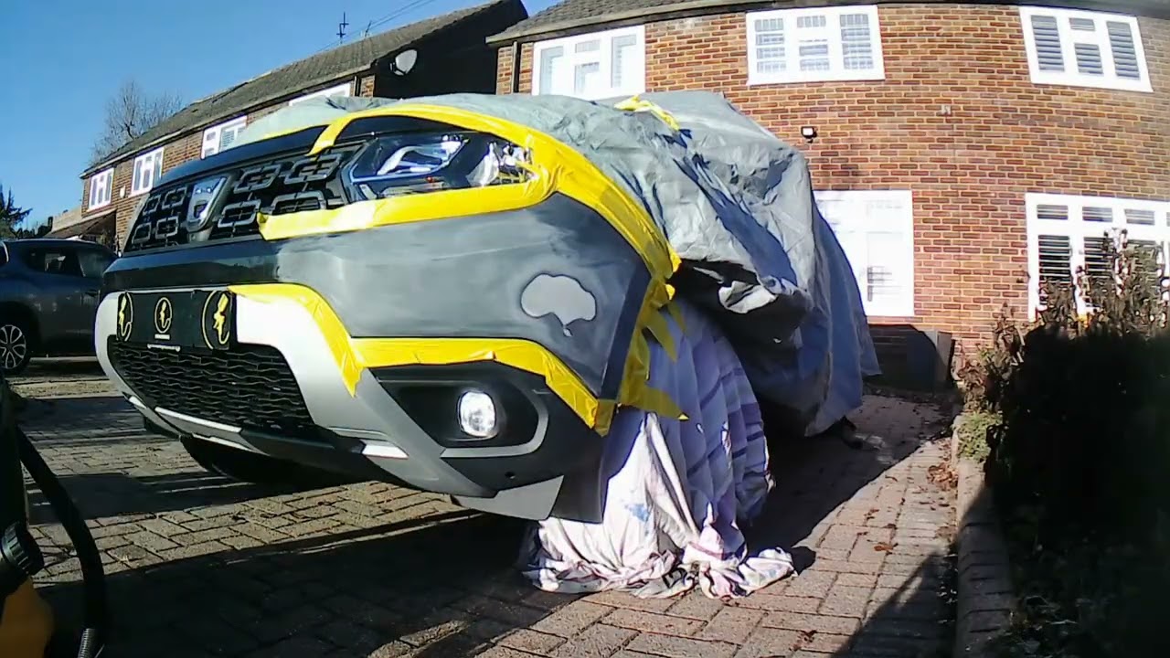 Dacia Duster Front bumper and trim repair - SMART Repair Time lapse by 