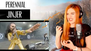 VOCAL COACH REACTS | A Ginger and Jinjer PERENNIAL (Live)... a journey of facial-expressions.