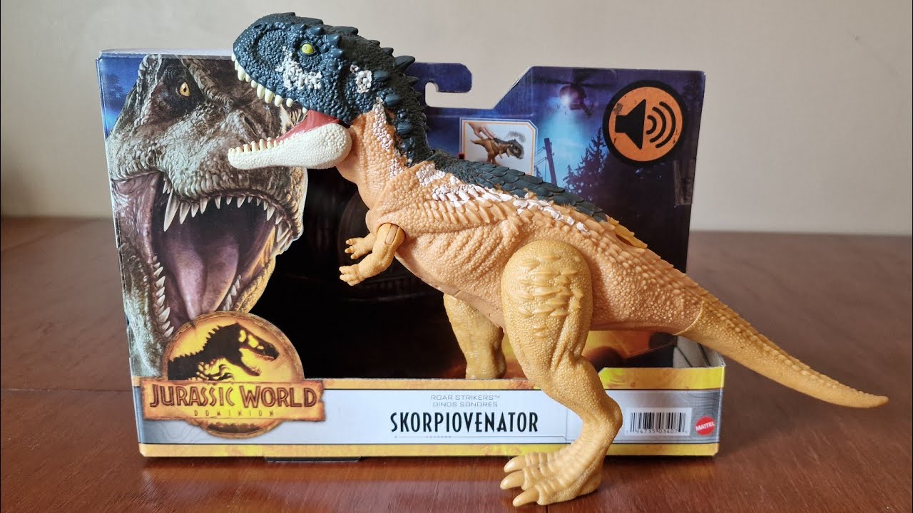 Jurassic World Dinossauro Skorpiovenator - Autobrinca Online