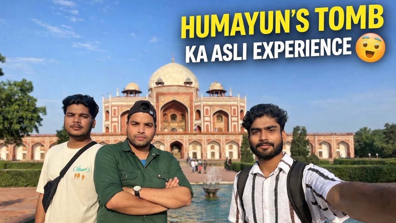 Humayun Tomb Jane Se Pahle Ye Video Zarur Dekhna 😳 | Humayun Tomb Delhi Vlog |  #delhivlog #ytshort 