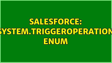 Salesforce: System.TriggerOperation enum