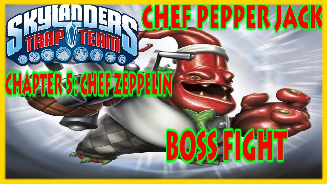 Skylanders Trap Team Wii - Playthrough Chapter 5: Chef Zeppelin