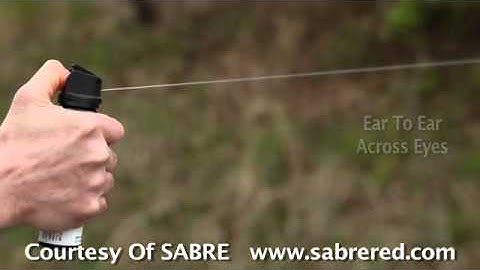 Pepper Spray Demo: STREAM (SABRE)