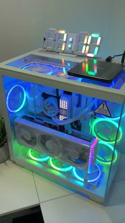 NZXT H9 Elite all white build. What do you guys think?