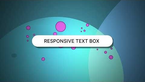 Responsive text box in After Effects Pt. 2 #tutorial #aftereffects #template