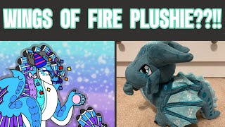 I got a 💥WINGS OF FIRE PLUSHIE💥??!! (Unboxing/Review + Info on Where to Get Them!)😄 #wof #plushie