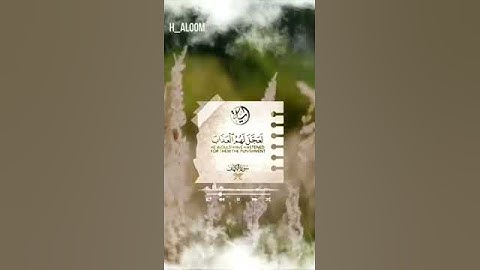 {وربك الغفور ذُو الرحمه} حالات واتس اب تلاوة مبكية للشيخ محمد اللحيدان