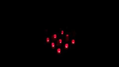 Arduino LED cube 3x3x3  + microphone v 2.0