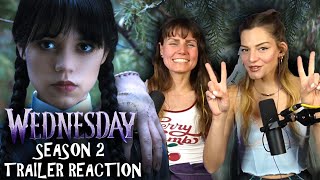 WEDNESDAY Season 2 TRAILER REACTION