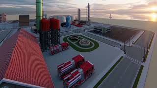 Virtual Reality Animation to Methanol Plant