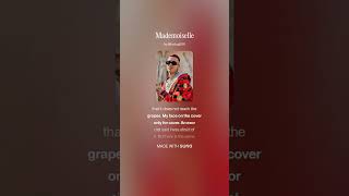 Sfera Ebbasta song Mademoiselle English translation