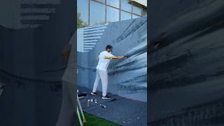 I transformed School with a Spray paint! #mural