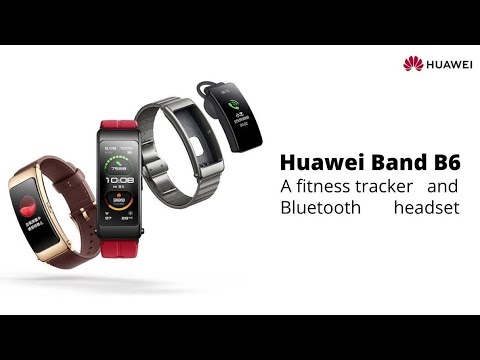 Huawei Band B6 - 2 in 1 First Look ( Fitness Band + Bluetooth Earbuds )