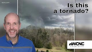 This photo is not a tornado, but it is a wall cloud