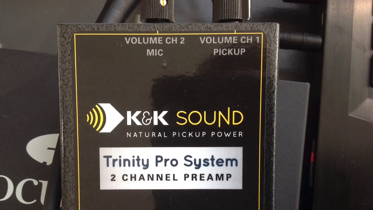 Condenser Mic vs K&K Trinity Pro