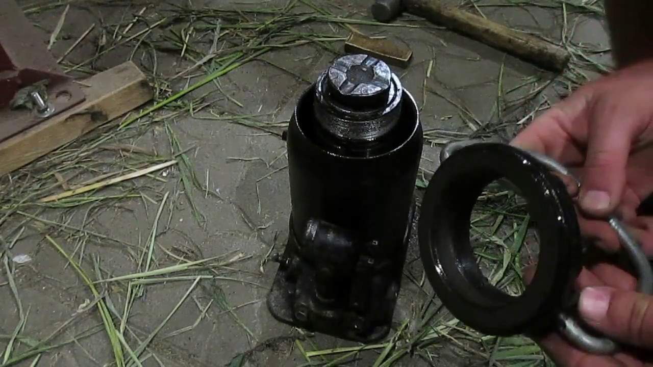 Домкрат вверх ногами