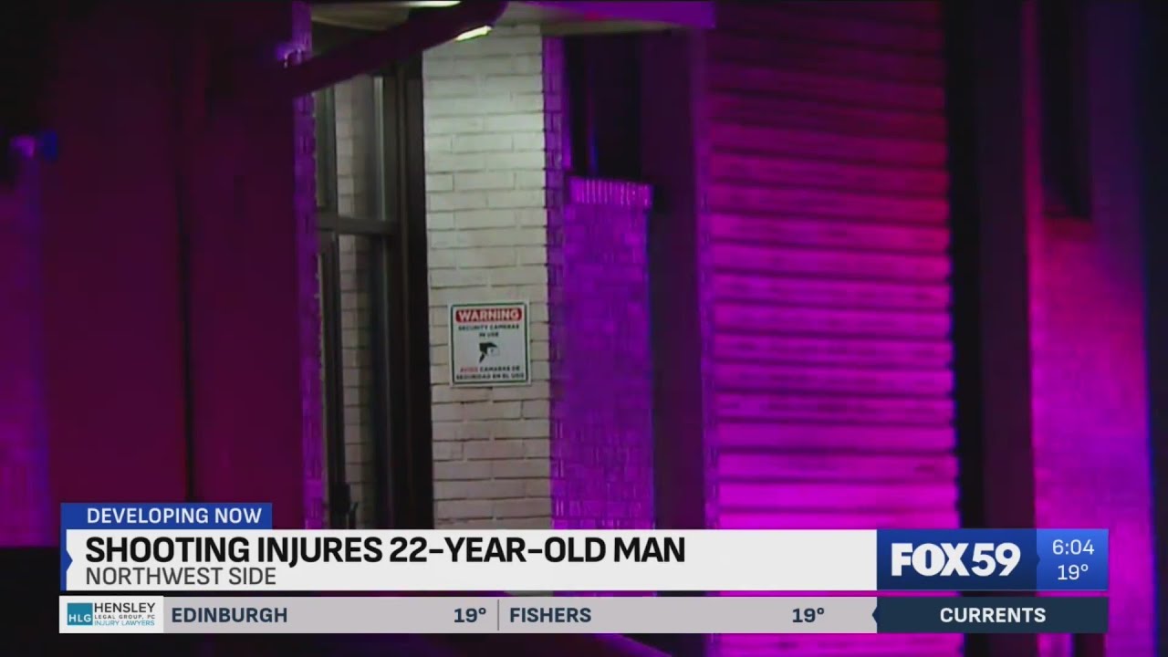IMPD: 22-year-old injured in shooting on northwest side - YouTube