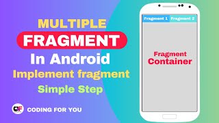 Multiple Fragments in android | Fragments using Frame Layout in Android Studio